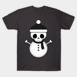 Skully Snowman T-Shirt